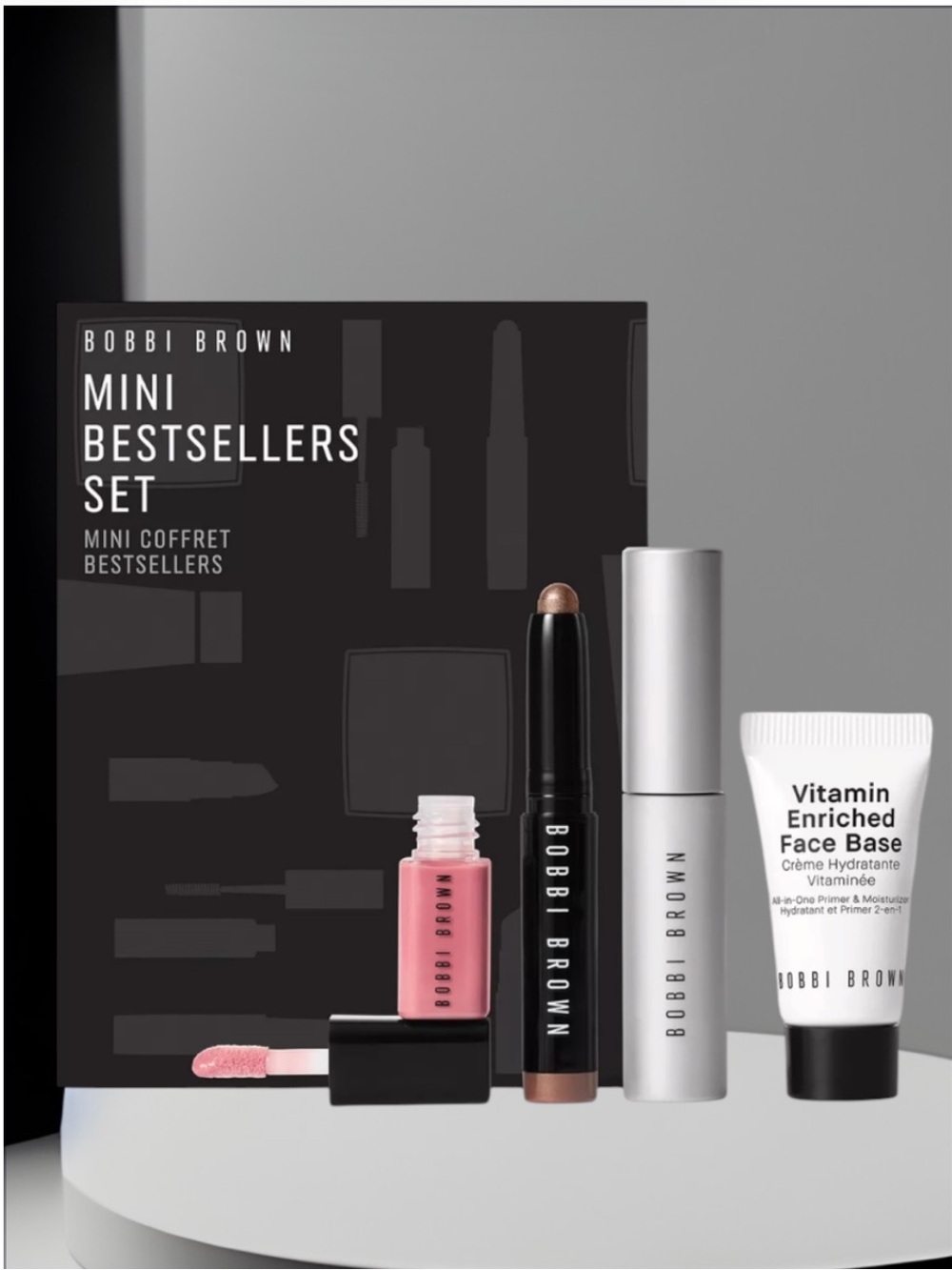 Bobbi Brown mini best sellers essentials kit 4pc
